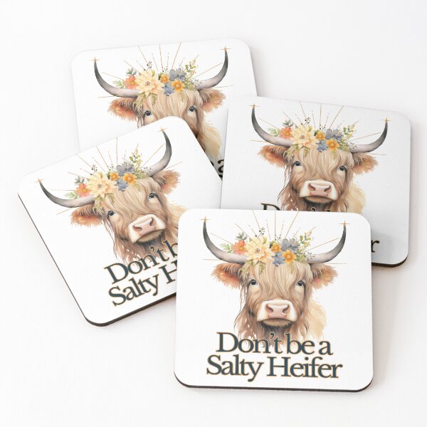 Item preview, Don't be a Salty Heifer designed and sold by AntiJolly.