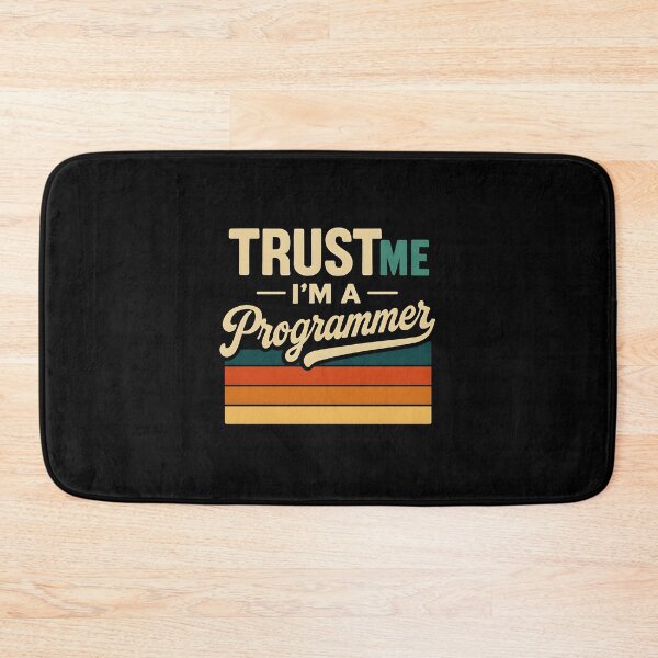 Item preview, Retro Programmer Quote – Trust Me I’m A Programmer designed and sold by quibrak.
