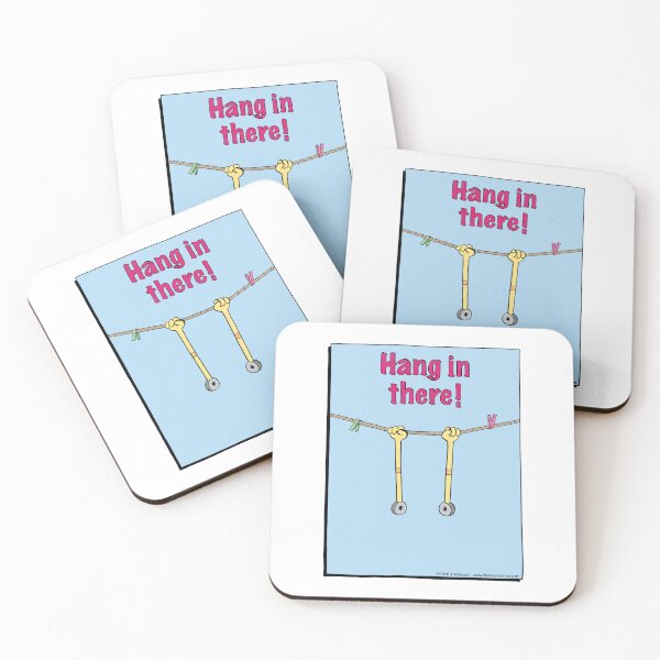 Item preview, Hang In There! designed and sold by Bleeker Comic.