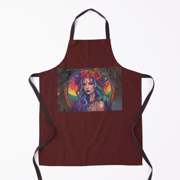 Item preview, Copy of Rainbow Goddess in Galaxy – Cosmic Feminine Power Art designed and sold by Liliths-Closet.