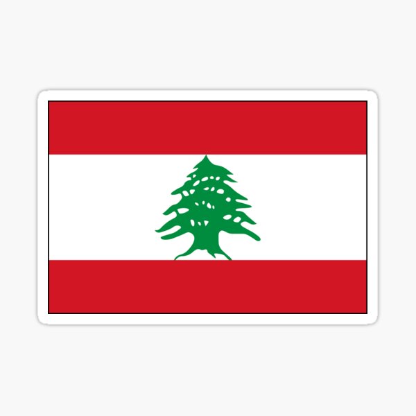 Item preview, LEBANON Gifts, Stickers & Products designed and sold by mpodger.