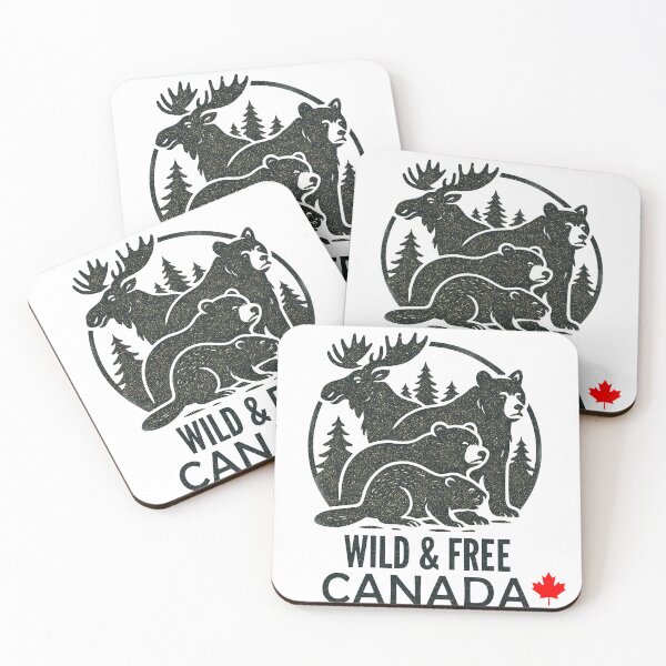 Item preview, Fauna de Canadá: Diseño vintage de naturaleza designed and sold by SilentMaple.