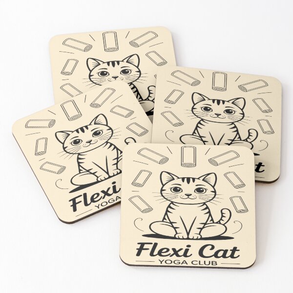 Item preview, Lifestyle Hub: Flexi Cat Yoga Club designed and sold by M&M Lifestyle Hub.
