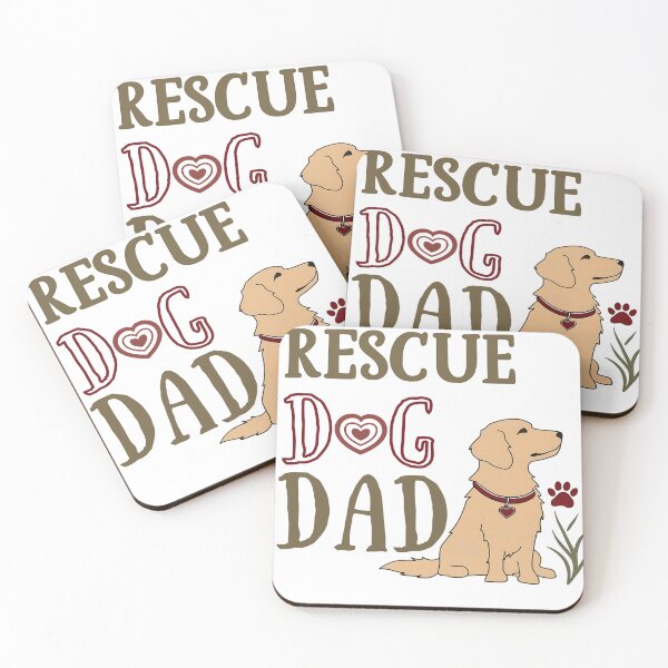 Item preview, Rescue Dog Dad designed and sold by vivid-vibes-art.