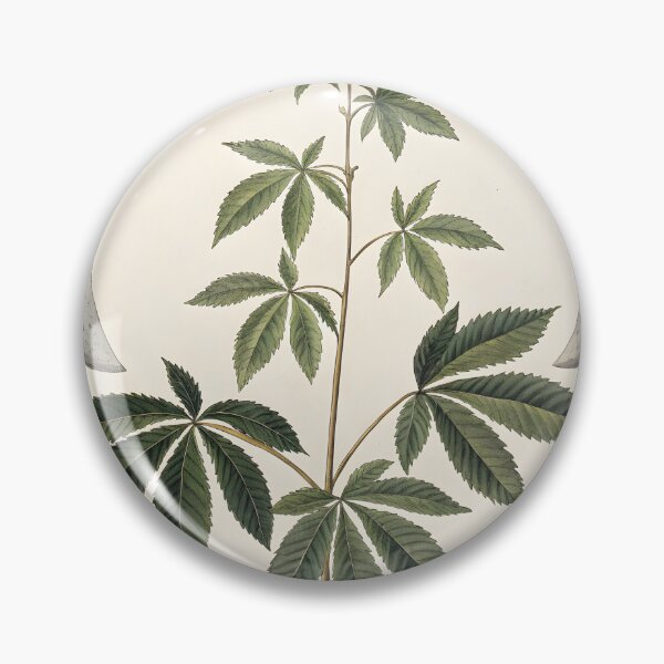 Item preview, antique botanical illustration with moon designed and sold by DuskTillDown.