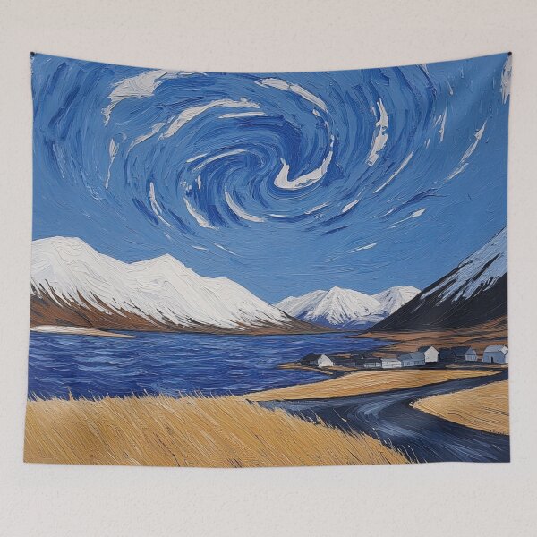 Item preview, Nunavut | Post-impressionist painting style designed and sold by ComicsFactory.