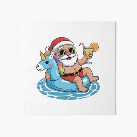 Item preview, Santa Claus on Holiday designed and sold by jkrphoto.