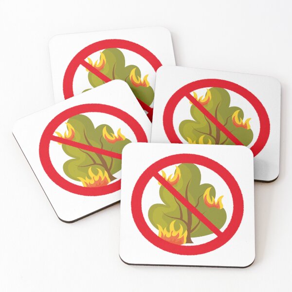 Item preview, Stop Forest Fires, Save Our Trees design designed and sold by Relevant Merch.