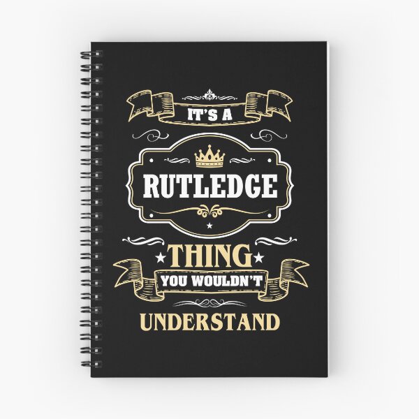 Item preview, It Is A Rutledge Thing You Wouldn't Understand Rutledge Name Shirt designed and sold by Opera-Dan.