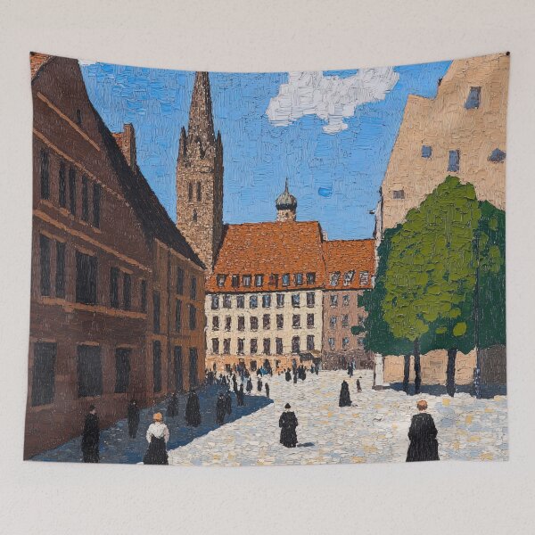 Item preview, Nuremberg | Post-impressionist painting style designed and sold by ComicsFactory.