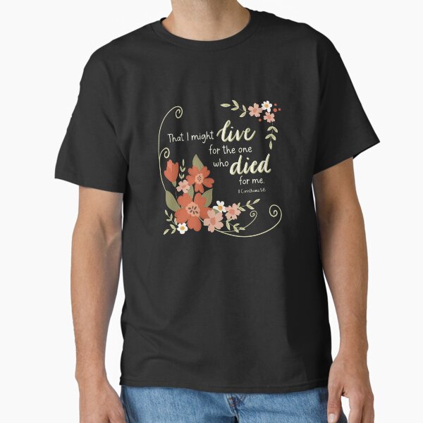 Item preview, Then I might live -II Corinthians 5:15 designed and sold by Willow & Grace Designs.
