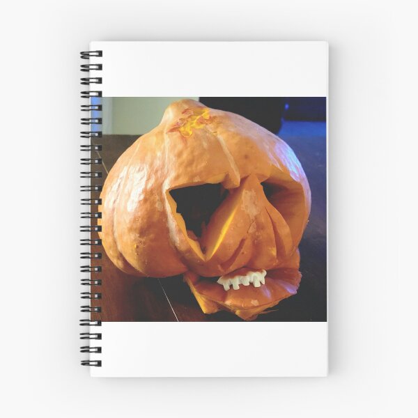 Item preview, Messy pumpkin skull designed and sold by KrissiNotPissi.