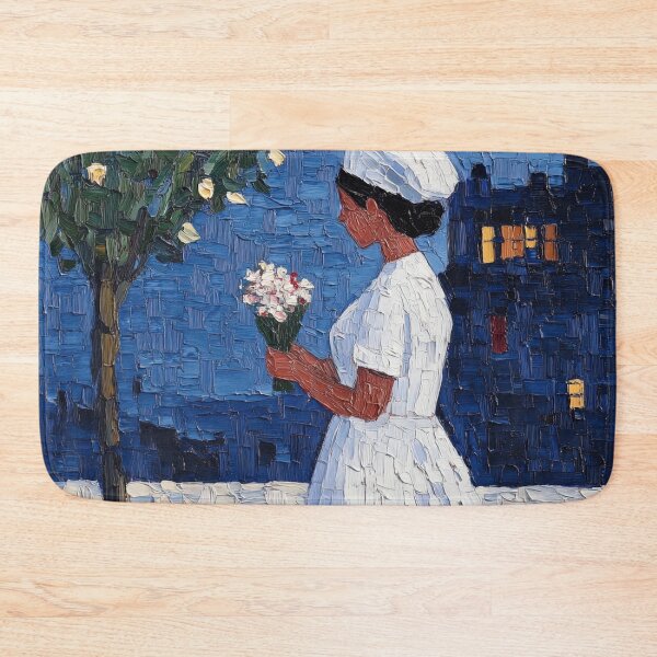Item preview, Nurse | Post-impressionist painting style designed and sold by ComicsFactory.