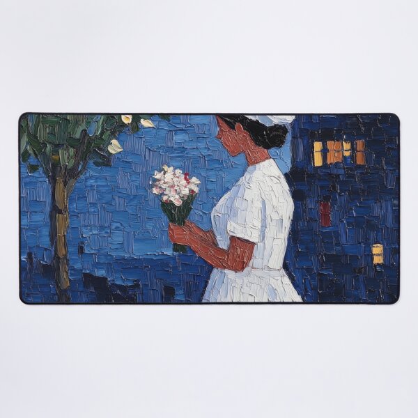 Item preview, Nurse | Post-impressionist painting style designed and sold by ComicsFactory.