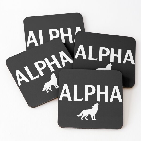 Item preview, Alpha Wolf Black and White designed and sold by Simplybe1.