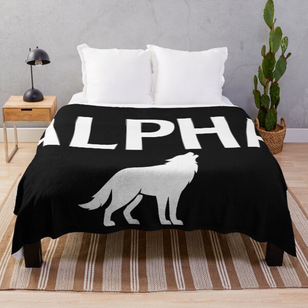 Item preview, Alpha Wolf Black and White designed and sold by Simplybe1.