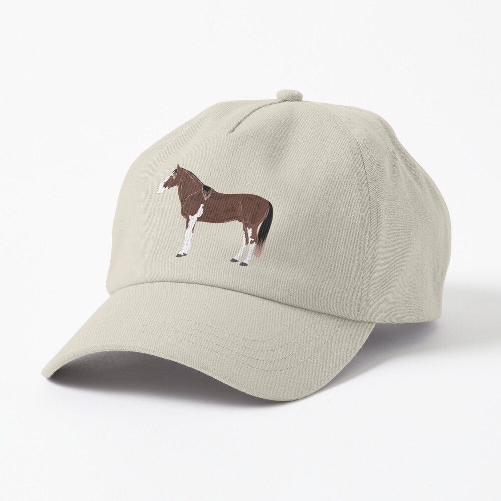 Aperçu de l'œuvre Casquette Dad Hat créée et vendue par WebEquitation.