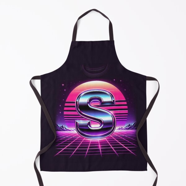 Item preview, Modern "S" Initial – 2000s Style Letter Design for Apparel, Accessories & Gifts | AI Art Monogram for S Names designed and sold by knalpot-design.