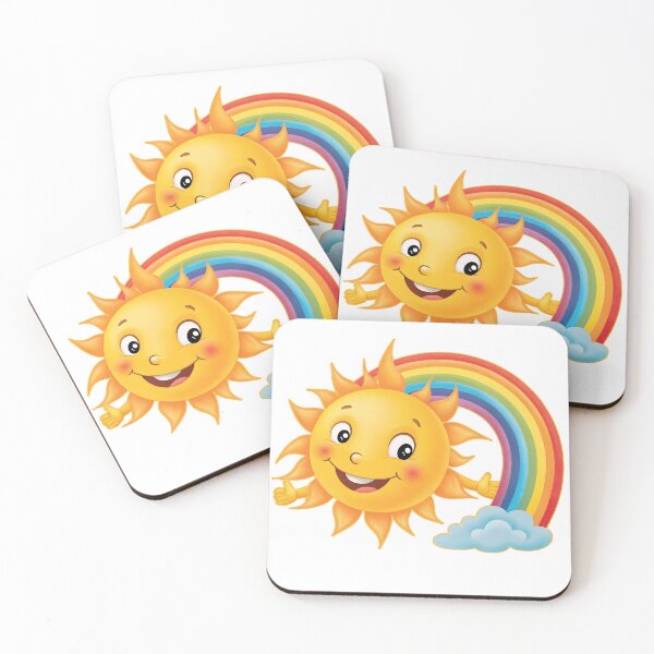 Item preview, cheerful sun with rainbow designed and sold by orthodox-icon.