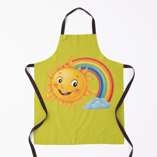 Item preview, cheerful sun with rainbow designed and sold by orthodox-icon.