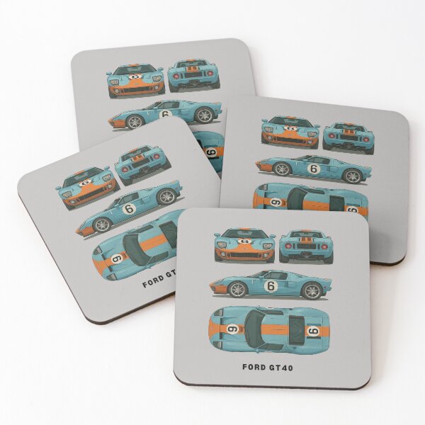 Item preview, Ford GT40 (Fan Art) designed and sold by BBM-STYLE-MAKER.