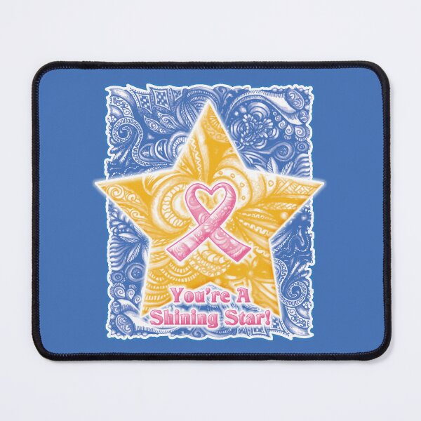 Item preview, Breast Cancer Support You're a Shining Star designed and sold by PinkWinkDesigns.
