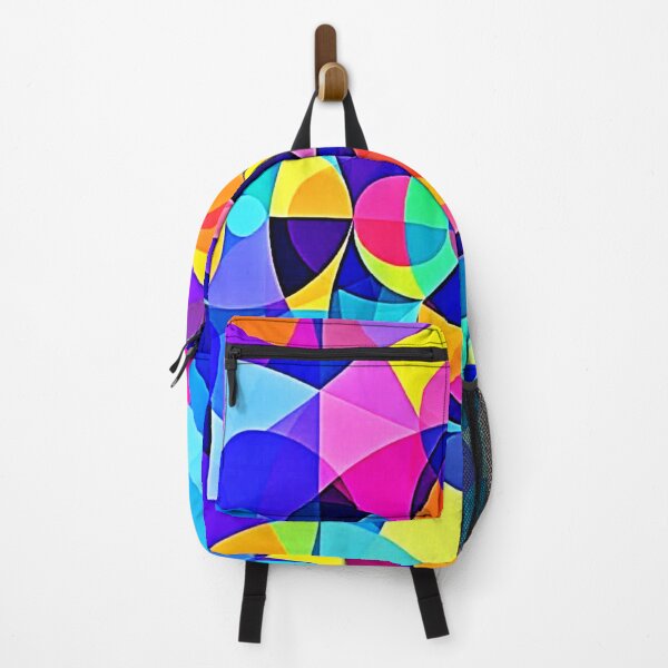 Item preview, Vibrant Geometric Joy designed and sold by Health And Fitness Posts e-Store.