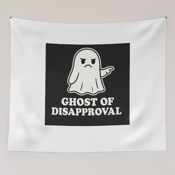 Item preview, Ghost of Disapproval – Judgy Spirit Vibes designed and sold by WonderBox.