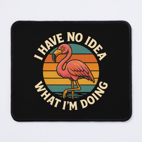 Item preview, Flamingo With No Clue designed and sold by MysticArtisan.