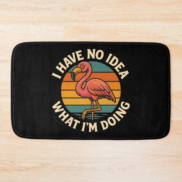 Item preview, Flamingo With No Clue designed and sold by MysticArtisan.