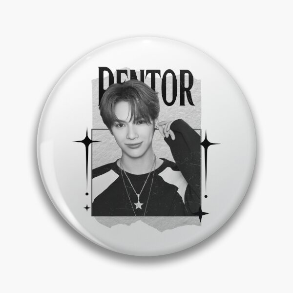 Item preview, Pentor of POLARIX  Black & White Kpop Art Scrapbook Collage  designed and sold by HELL0WBELLO.