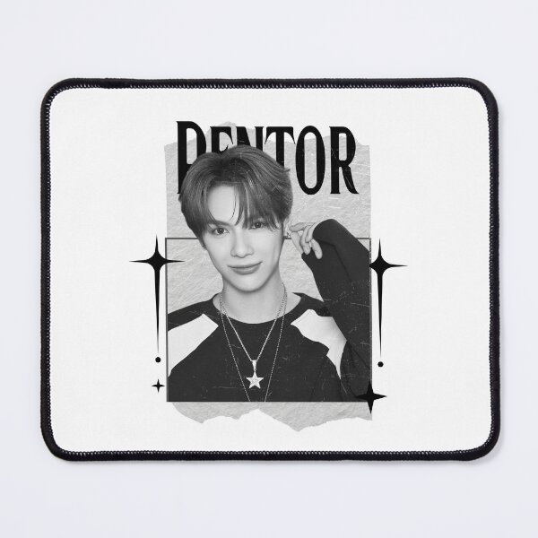 Item preview, Pentor of POLARIX  Black & White Kpop Art Scrapbook Collage  designed and sold by HELL0WBELLO.