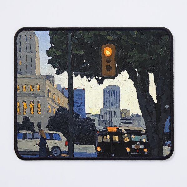 Item preview, Oakland | Post-impressionist painting style designed and sold by ComicsFactory.