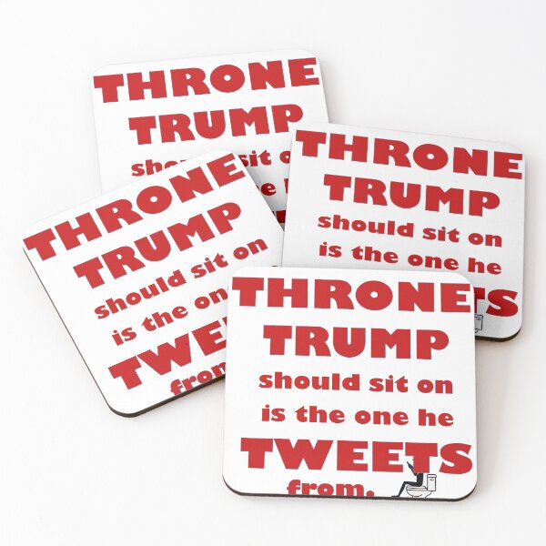 Item preview, Trump Throne Toilet Tweets designed and sold by Karen Simon.