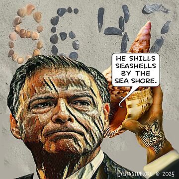 Artwork thumbnail, He Shills Seashells by EyeMagined