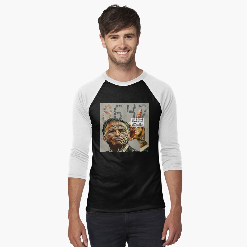 Item preview, Baseball ¾ Sleeve T-Shirt designed and sold by EyeMagined.