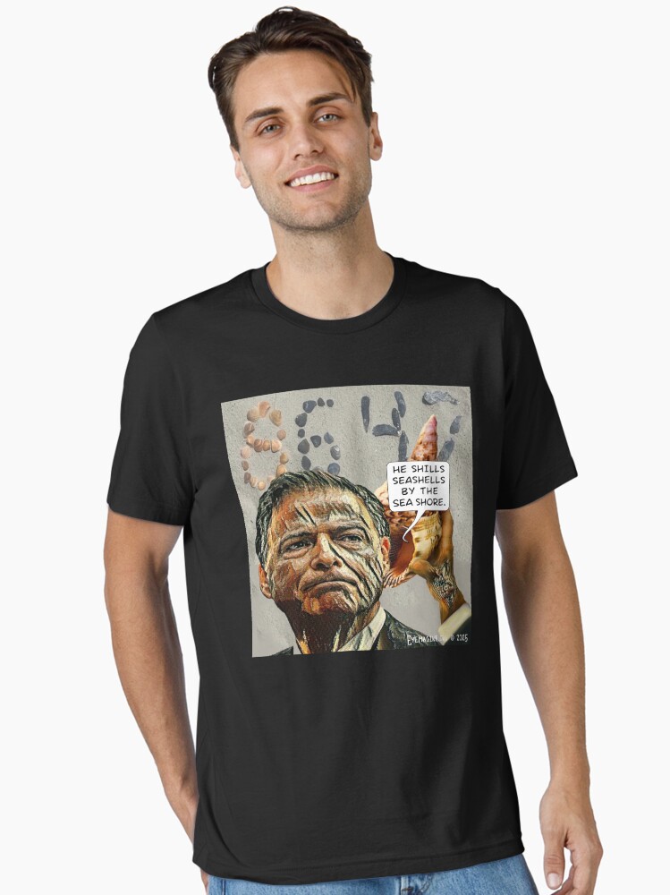 Thumbnail 1 of 7, Essential T-Shirt, He Shills Seashells designed and sold by EyeMagined.