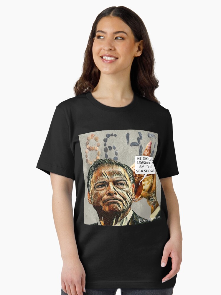 Thumbnail 2 of 7, Essential T-Shirt, He Shills Seashells designed and sold by EyeMagined.