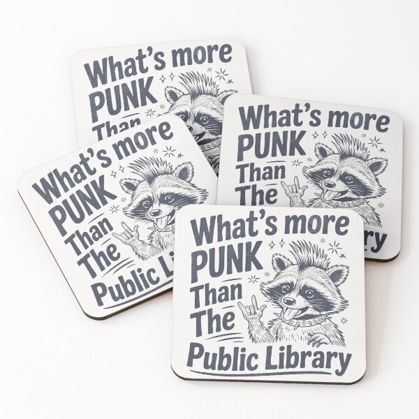 Item preview, What's More Punk Than The Public Library designed and sold by BeansterNL.