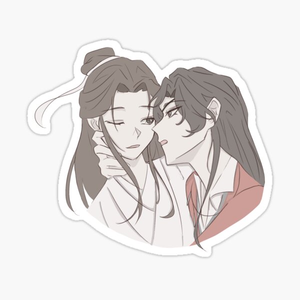 Artikel-Vorschau von Hua Cheng und Xie Lian, designt und verkauft von xiabusiwo.