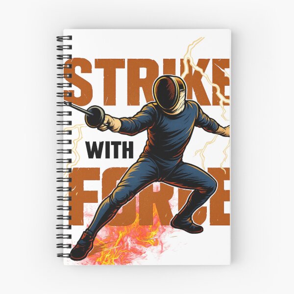 Item preview, Strike with Force – Electric Fencing Warrior Art designed and sold by JenniferCreaArte .