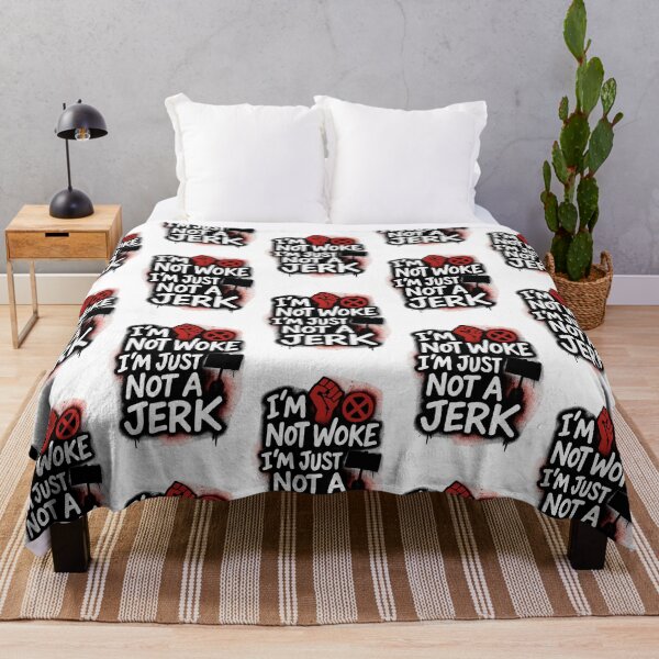 Item preview, I'm Not Woke, I'm Just Not a Jerk – Anti-Hate Statement designed and sold by CK1Tees.