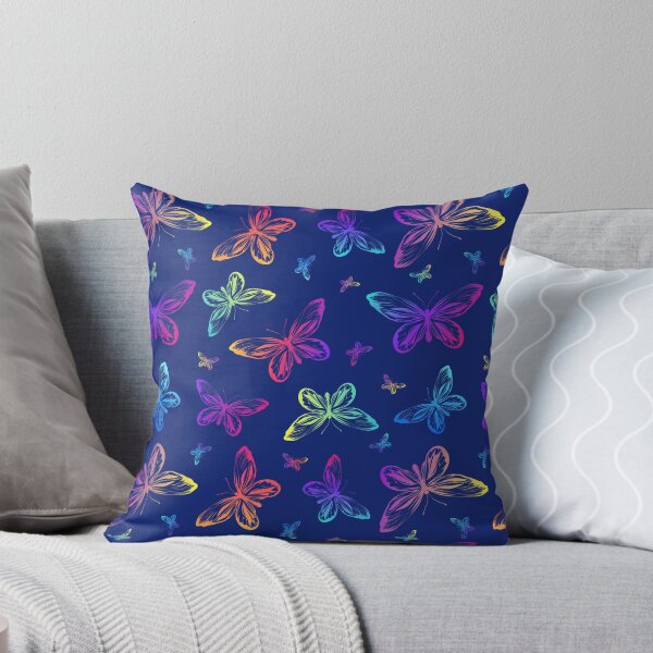 Item preview, Colourful Butterfly Print Pattern designed and sold by Nicola Barnard.