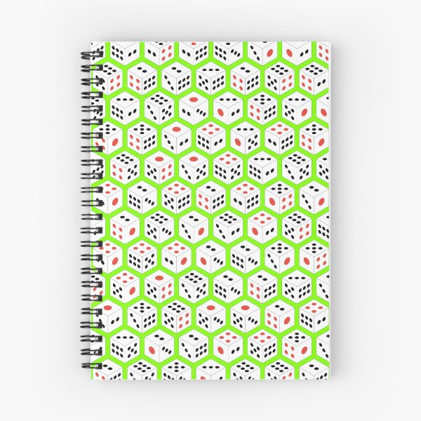 Item preview, Isometric Asian Dice Pattern Green Background designed and sold by chrysalistw.