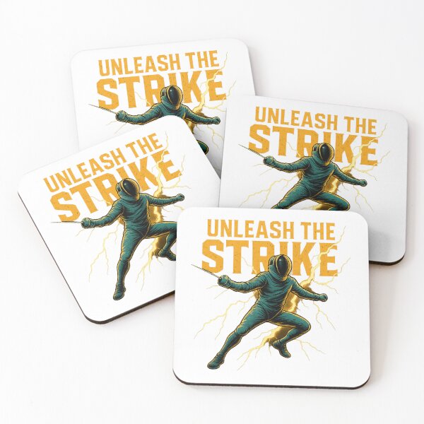 Item preview, Unleash the Strike – Lightning Fencer Power Art designed and sold by JenniferCreaArte .