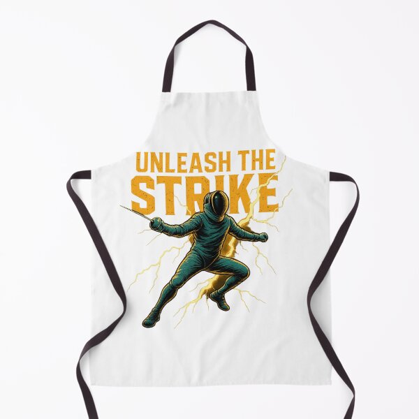 Item preview, Unleash the Strike – Lightning Fencer Power Art designed and sold by JenniferCreaArte .