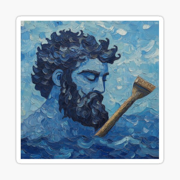 Item preview, Oceanus | Post-impressionist painting style designed and sold by ComicsFactory.