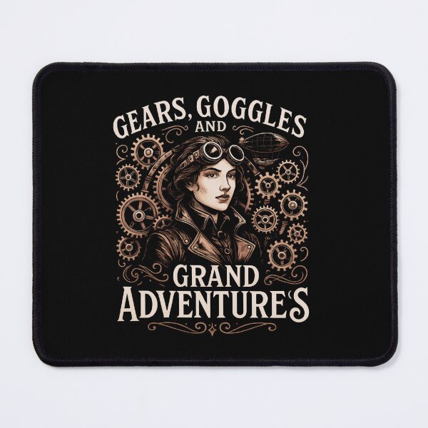 Item preview, Gears, Goggles, and Grand Adventure's designed and sold by Ambient Mind Design.