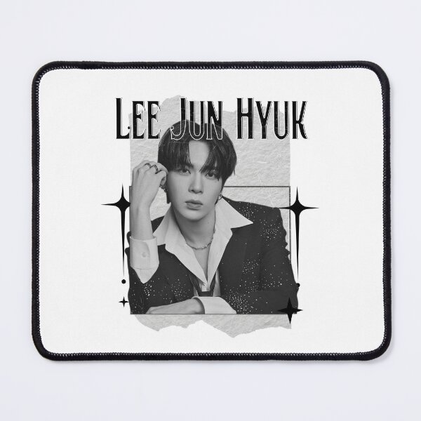 Item preview, Lee Jun Hyuk of POLARIX Black & White Kpop Art Scrapbook Collage designed and sold by HELL0WBELLO.