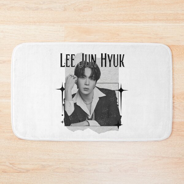 Item preview, Lee Jun Hyuk of POLARIX  Black & White Kpop Art Scrapbook Collage  designed and sold by HELL0WBELLO.